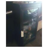 3 Level Cabinet With Glass Door 24in Wide 11.5in Deep 43in Tall