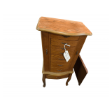 Wooden Jewelry Box 40.5”H. X 17”W. X 12”D.