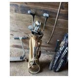Fliteline Golf Clubs With Bag - Tennis Racket
