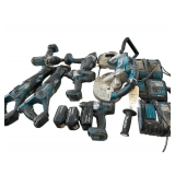 Large Lot Makita Tools, Chargers and Batteries
