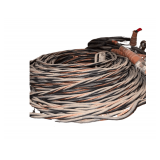 Copper Clad Wire & Aluminum Grounding Clamp Jumpers