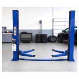 New SDLanch 2 Post Car Lift - 10,000 lbs Lift Capacity - 220v/380v - Blue