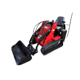 New SDLanch SSL580 Ride-on Skid Steer Loader - Rubber Tracks - 3 ft Bucket - Canopy - 420CC Engine