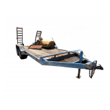 SP Constr Dual Axle Trailer - Flip Ramps - 10,000 GVW - VIN: SW130301PA
