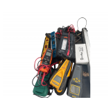 AW Sperry SPR-300 Clamp Meter, Zircon Stud Sensor and Center Finders, Klein Tools Tough Meter, Etc