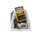 Bin Including Work Light - Battery Slow Charger - Electric Drill