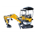 New ME20 Mini Excavator - Yanmar Engine - Rubber Tracks - Blade - Bucket - Thumb - Canopy - Aux. Hydraulics