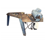 Motor on Cast Iron Stand
