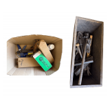 Wood Box with Threader - Clamp - Crow Bar