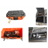 18" Stanley Tool Box with Various Hardware Included