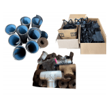 Pallet of Insulation Cladding, Tee Covers, & Brackets