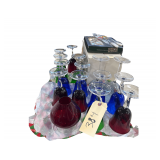 Lot of Assorted Cups, All Colorful Silverware
