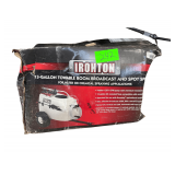 Bought Never Used Ironton 13 Gallon Towable Boom Broadcast Sprayer