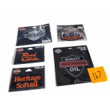 5 Harley Patches