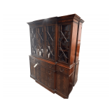 Vintage Wooden Dining Cabinet 64”L.x14”D.x79”H.