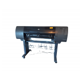 HP DesignJet 4000 series large-format inkjet plotter - Includes Mobile Blueprint Rack