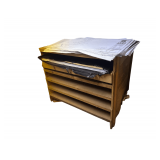 Oce 7056 Wide-format Engineering Copier - Blueprint Storage Table - Blu-Ray 248 Large Format Printer