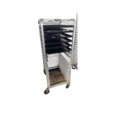 Aluminum Rolling Sheet Pan Rack