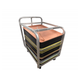 Channel BPT-2p Rolling Tray Cart