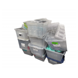 Lot of Assorted Plastic Ware, Candy Molds