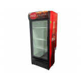 True GDM-26EM Coca-Cola Glass Door Merchandiser Refrigerator Cooler - 30" x 32" c 79"