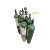 7 Oxygen Tanks - Empty
