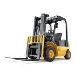 Forklift is available to assist buyers in loading
