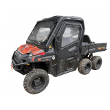 2011 Polaris Ranger 800 6x6 UTV - VIN#: 4XAHR76A1B4206125 - 223.5 Hours - 1,010 Miles - Dual Side Utility Box - Dump Bed - RKO Med 1 Rescue Unit