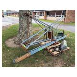 Overhead Gantry Crane w/ CM Lodestar Protector 2 Ton Hoist - Model R - S/N: L-334DT - 110-120V - Disassembled
