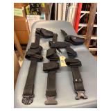 3 Police Style Gun Belts