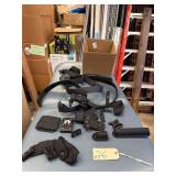 Miscellaneous Box Of Police Tactical Gear