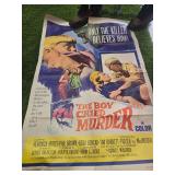 27x41" The Boy Cried Murder - Love & Death Poster