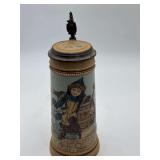 Mettlach 2767 Munich Child German Beer Stein Production 1902 1L.