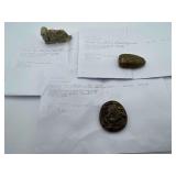 3 Archaistic Jade Pendants