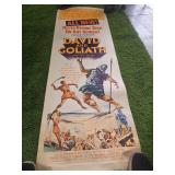 3 Posters 20x48" David and Goliath - 2 Thief of Baghdads Posters