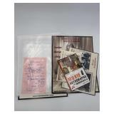 Buddy Holly Signed Receipt - From Alfred Norton Inc. Apparel and Buddy Holly Aircraft Accident Report w/ Photo