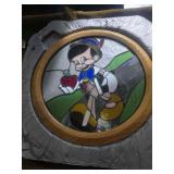 18" Stained Glass - Characters - Pinnochio
