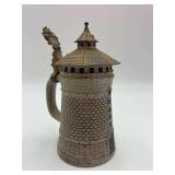 Theodor Wieseler TW Frauentorturm Main Tower German Beer Stein 8”H.