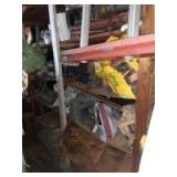 All contents on shelf . Not chairs on bottom or very top shelf included All contents on shelf . Not chairs on bottom or very top shelf included