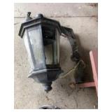 Large light for post (missing glass) Large light for post (missing glass)