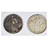 1919 XF & 23 XF STANDING LIBERTY QUARTERS 1919 XF & 23 XF STANDING LIBERTY QUARTERS