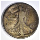 1916 WALKING LIBERTY HALF DOLLAR, GOOD 1916 WALKING LIBERTY HALF DOLLAR, GOOD