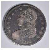 1834 BUST HALF DOLLAR, VF 1834 BUST HALF DOLLAR, VF