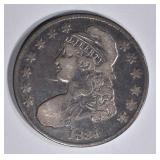 1834 BUST HALF DOLLAR, VF