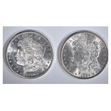 1880-S & 85 CH BU MORGAN DOLLARS 1880-S & 85 CH BU MORGAN DOLLARS