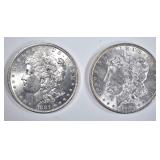 1881-O & 87 CH BU MORGAN DOLLARS 1881-O & 87 CH BU MORGAN DOLLARS