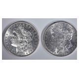 1883 & 83-O CH BU MORGAN DOLLARS 1883 & 83-O CH BU MORGAN DOLLARS