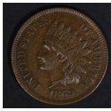 1869 INDIAN HEAD CENT XF+