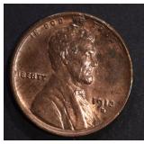 1913-D LINCOLN CENT CH BU RB