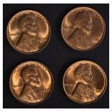 4 1930 LINCOLN CENTS GEM BU RD-RB 4 1930 LINCOLN CENTS GEM BU RD-RB